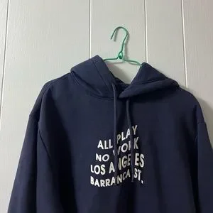 H&M Sweaters Hm All Play No Work Hoodie Poshmark